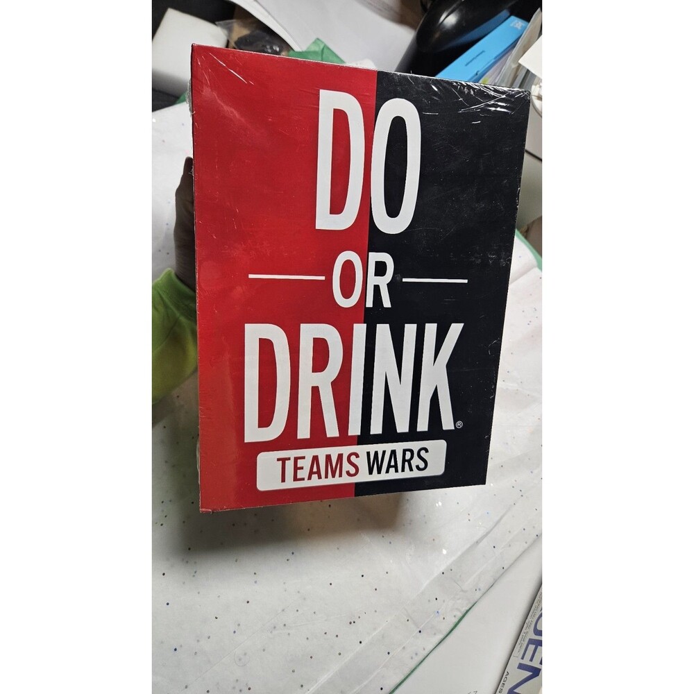 Do Or Drink Team Wars Adult Party Challenge Game, Age 21+, Players 6+ New/Sealed